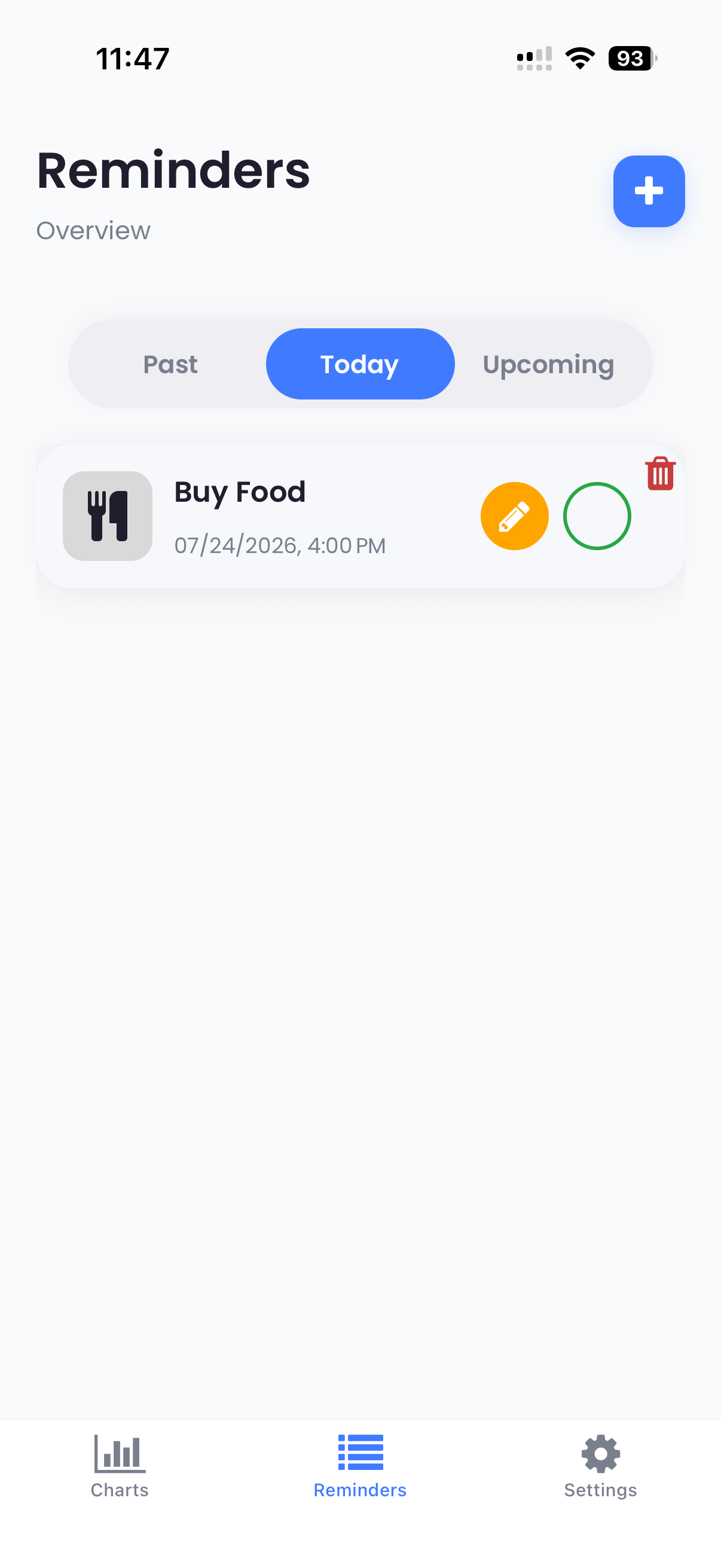 Screenshot di ReMind